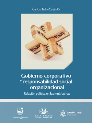 cover image of Gobierno corporativo y responsabilidad social organizacional